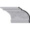 Ekena Millwork 11 3/8"H x 16"P x 19 5/8"F x 94 1/2"L, (16" Repeat), Sydney Crown Moulding MLD11X16X19SY - alternate 1